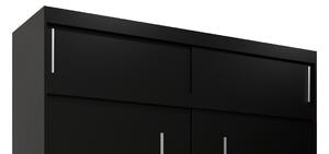 UNI 200 szekrény bővítmény - fekete
