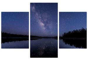 Az éjszakai égbolt képe (90x60 cm)