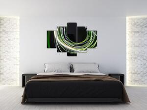 Kép zöld vonalak (150x105 cm)