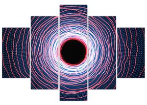 A kör absztrakció képe (150x105 cm)