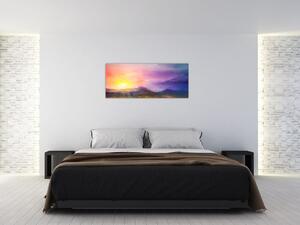Kép - Hajnalban (120x50 cm)