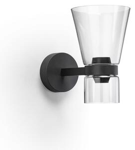 Fali Lámpa FLOS, Nocturne Cone, dimmable, Átlátszó, Nappali, Alumínium, Dizájn