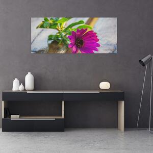 Vágott virágok képe (120x50 cm)