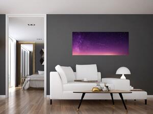 Ég képe hullócsillagokkal (120x50 cm)