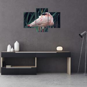 Kép - Flamingó (90x60 cm)