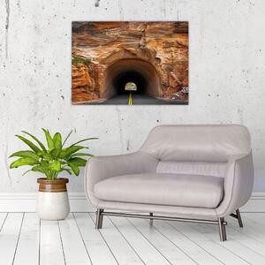 Kép - alagút a sziklaban (70x50 cm)