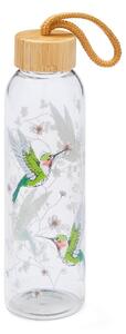 Zöld üveg ivópalack 500 ml Hummingbirds – Cooksmart ®