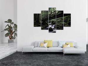 Fekete erdő képe (150x105 cm)
