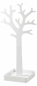 Compactor ékszertartó állvány fa alakban, fehér