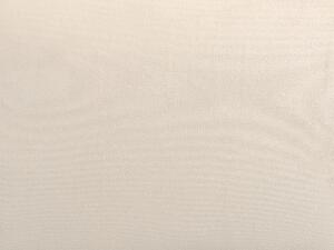 Bézs bársonypuff 35 x 42 cm MODOC