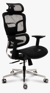 REVOTICA WINNIPEG A7012 (YP-05) FEKETE MESH ERGONÓMIKUS IRODASZÉK