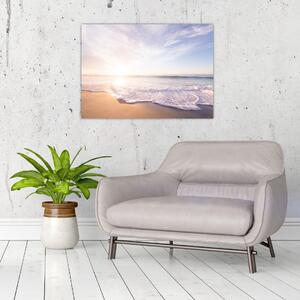 Homokos tengerpart képe (70x50 cm)