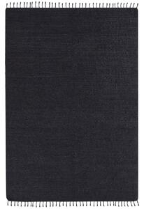 Fekete jutaszőnyeg 160 x 230 cm SINANKOY