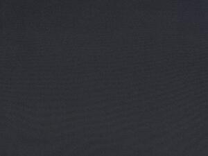 Fekete bársonypuff 35 x 42 cm MODOC