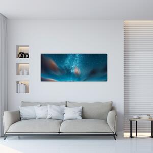 A kék Tejút képe (120x50 cm)