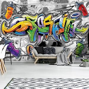 Fotótapéta - Színes Graffiti (152,5x104 cm)
