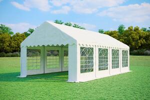 Party sátor 4x8 m PRÉMIUM - tűzálló szín fehér