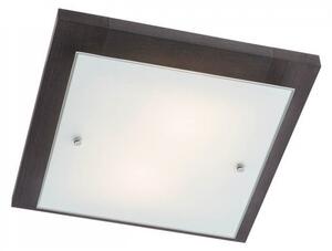 TAVEL modern mennyezeti lámpa grafit szürke opál ernyővel/búrával, 2Xmax. 42W