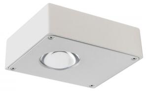 LENS kültéri LED fali lámpa matt fehér IP54 3W/2900-3100K