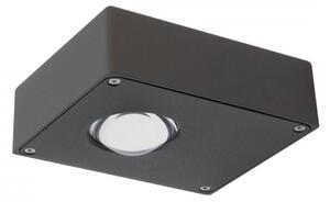 LENS kültéri LED fali lámpa antracit IP54 6W/2900-3100K
