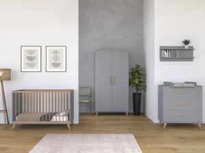 Flip grey oak babaszoba szett 2