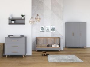 Flip grey oak babaszoba szett 1