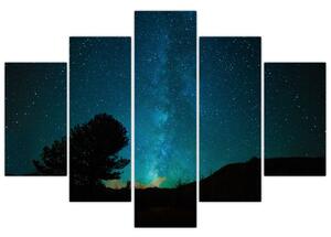 Egy éjszakai égbolt csillagokkal (150x105 cm)