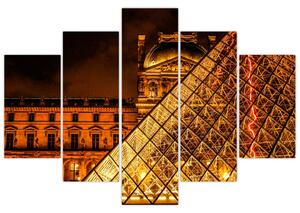 A párizsi Louvre képe (150x105 cm)