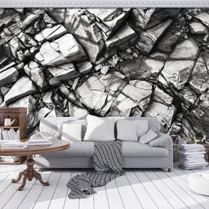 Fotótapéta - Ezüst sziklák (152,5x104 cm)