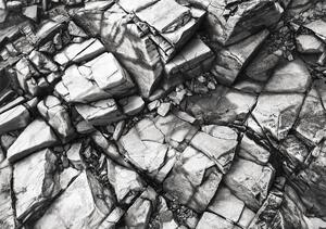 Fotótapéta - Ezüst sziklák (152,5x104 cm)