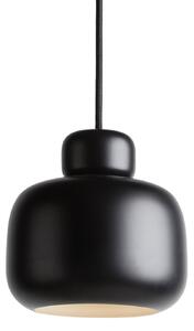 Függőlámpa Woud, Stone, dimmable, Fekete, Konyha, Fém, Dizájn