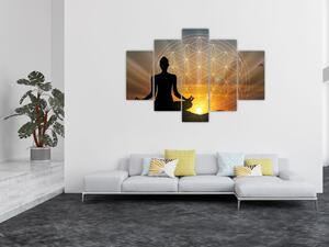 A meditáció képe (150x105 cm)