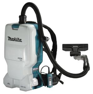 Makita DVC660Z Akkus háti porszívó géptest (Akku és töltő nélkül!)