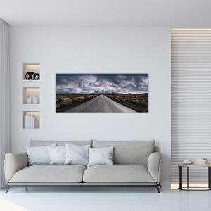 Az út képe a sivatagban (120x50 cm)