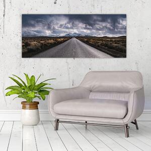 Az út képe a sivatagban (120x50 cm)