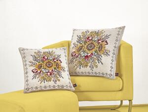 Párnahuzat gobelin Napraforgó Chenille IT101