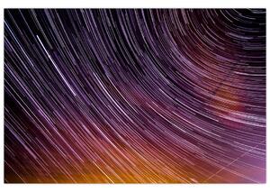 Homályos csillagok képe az égen (90x60 cm)