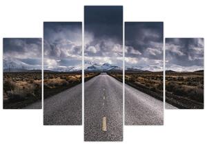 Az út képe a sivatagban (150x105 cm)