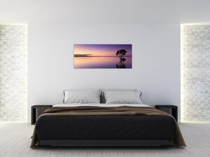 A vízfelszín képe napkeltekor (120x50 cm)