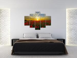 Egy kép a pipacs mezőről (150x105 cm)