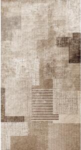 Bézs mosható szőnyeg 80x150 cm Cubo – Vitaus