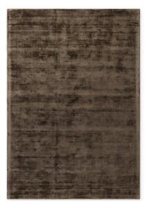 Barna kézi szövésű viszkóz szőnyeg 120x180 cm Noemi – Vikosa