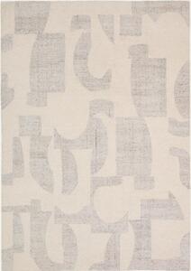 Szürke-bézs kézi szövésű gyapjú szőnyeg 200x300 cm Norela – Kave Home