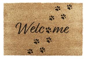 Kókuszrost lábtörlő 60x90 cm Welcome Paws – Artsy Doormats