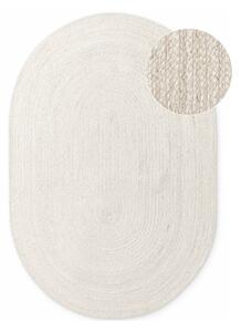 Krémszínű kétoldalas-kézi szövésű juta szőnyeg 160x230 cm Braided – Hanse Home