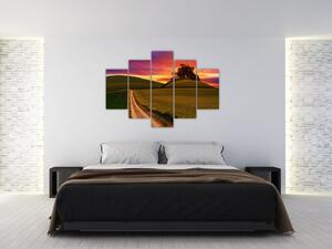 Mezei naplemente képe (150x105 cm)