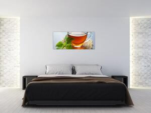Egy csésze teaképe (120x50 cm)
