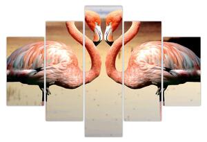 Kép - két flamingó (150x105 cm)