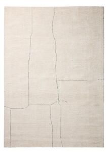 Krémszínű kézi szövésű szőnyeg 200x300 cm Lisdan – Kave Home
