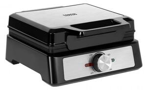 Gofrisütő 2 gofrihoz TEESA 1600W inox teljesítményszabályzóval